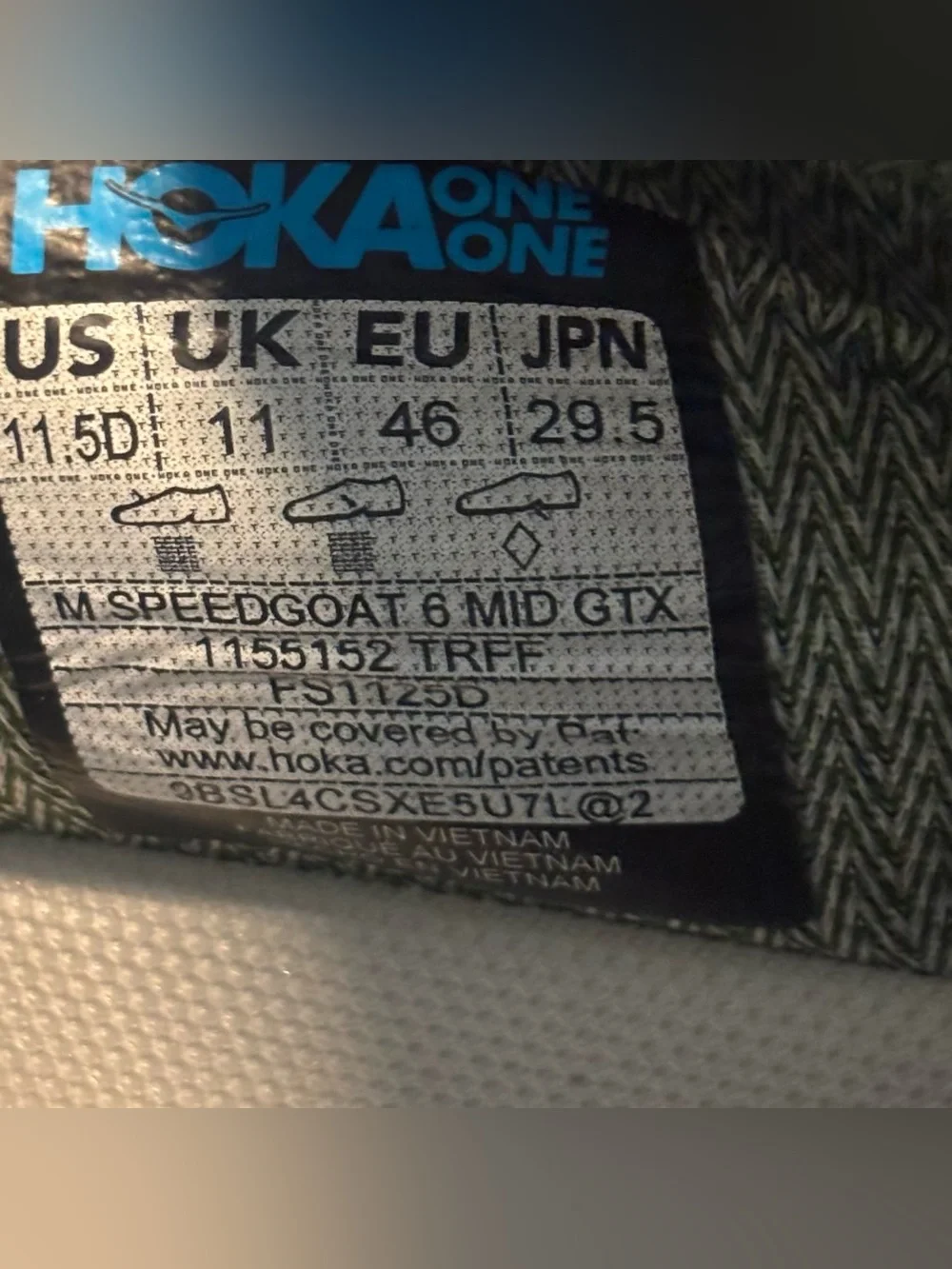 Hoka One One currently updating